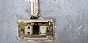 Старая алюминиевая проводка в доме старше 20 лет